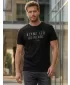 Herren-T-Shirt KIXMI SALEM SCHWARZ