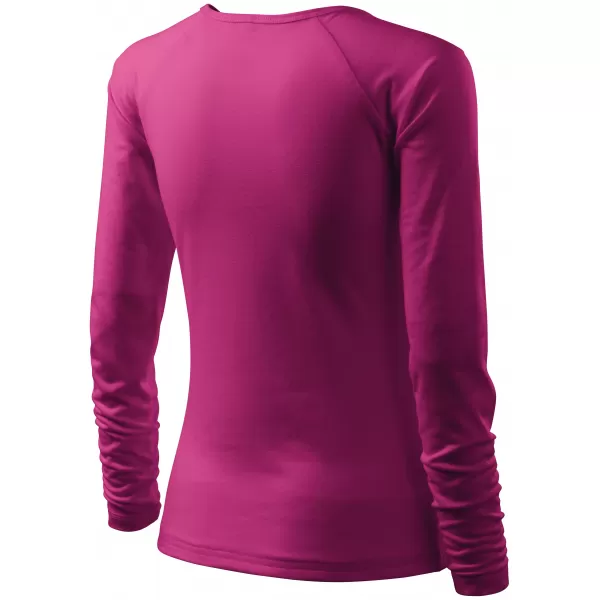  Damen-T-Shirt mit langen Ärmeln ALTISPORT NoPrint NP/ALW721 FUCHSIE 