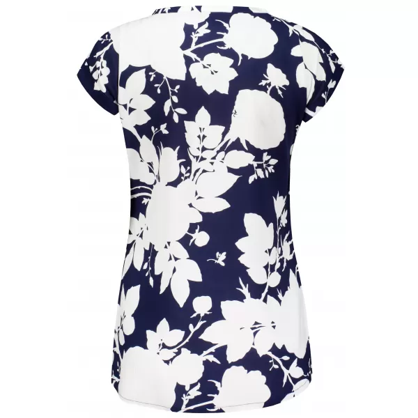  Damenbluse KIXMI SABINE DUNKELBLAU 