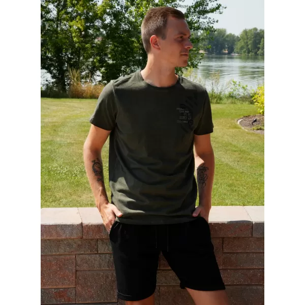  Herren-T-Shirt ALTISPORT CLARK KHAKI 