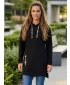 Damen-Sweatshirt KIXMI SHARON SCHWARZ