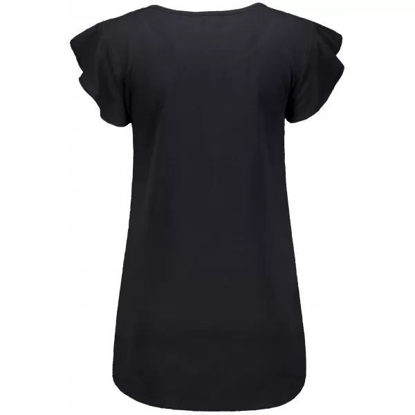  Damen-T-Shirt KIXMI SAMMI SCHWARZ 