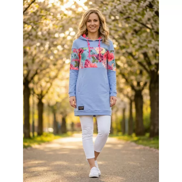  Damen-Sweatshirt ALTISPORT CECILY BLAU 