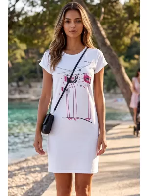 Kleid ALTISPORT ALW043178 WEIß