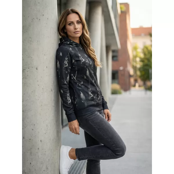  Hochwertiges Funktions-Sweatshirt für Damen ALTISPORT VOJ/ALW026MI01 SCHWARZ 