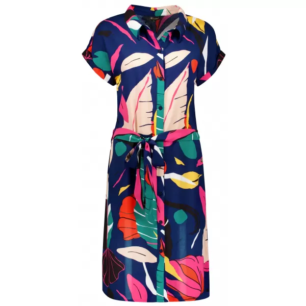  Kleid KIXMI SHANON DUNKELBLAU 