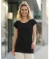 Langes T-Shirt für Damen ALTISPORT NoPrint NP/ALW321 SCHWARZ