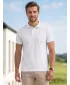 Herren-T-Shirt mit Kragen ALTISPORT NoPrint NP/ALM302 WEIß