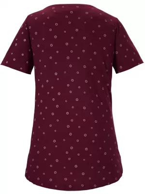 Damen-T-Shirt KILLTEC GS 73 41427-424 DUNKELROSA