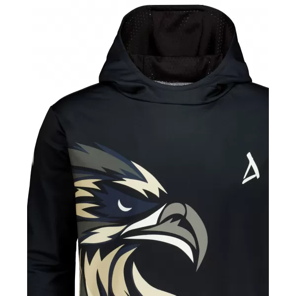  Hochwertiges Funktions-Sweatshirt für Herren ALTISPORT VOJ/ALM029MI01 SCHWARZ BRAUN 