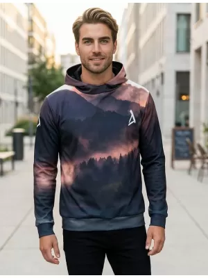 Hochwertiges Funktions-Sweatshirt für Herren ALTISPORT VOJ/ALM030MI01 LILA