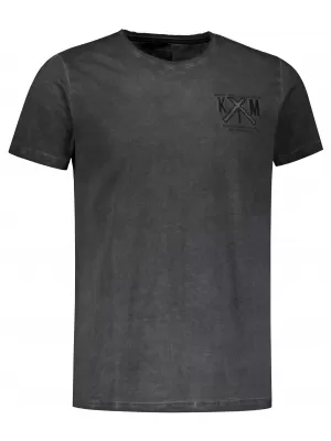 Herren-T-Shirt KIXMI SOREN DUNKELGRAU