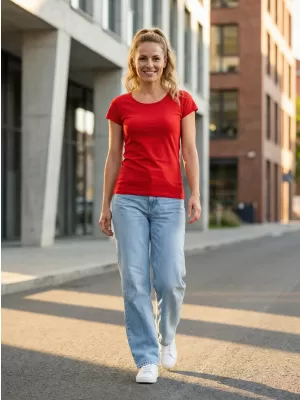 Damen-T-Shirt ALTISPORT NoPrint NP/ALW221 ROT