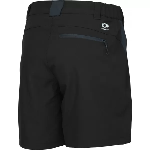  Damen-Shorts LOAP UZLUNA OLW2406 SCHWARZ 