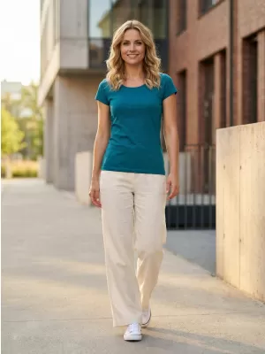Damen-T-Shirt ALTISPORT NoPrint NP/ALW221 KEROSIN