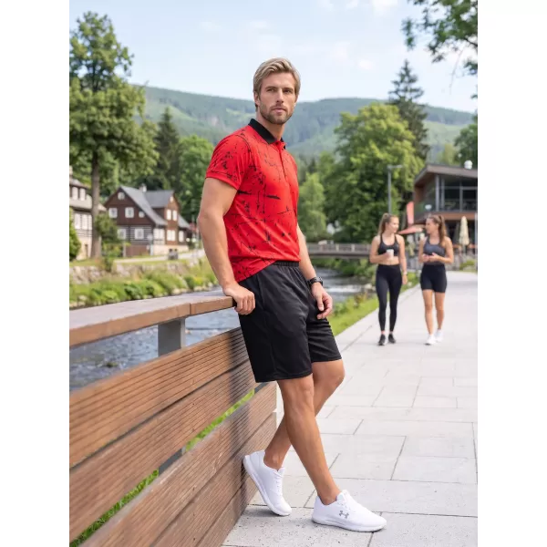  Hochwertige Funktionsshorts für Herren ALTISPORT VOJ/ALM013KRA01 SCHWARZ 