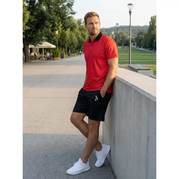  Hochwertige Funktionsshorts für Herren ALTISPORT VOJ/ALM013KRA01 SCHWARZ 