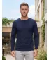 Herren-T-Shirt mit langen Ärmeln ALTISPORT NoPrint NP/ALM911 NAVY BLAU