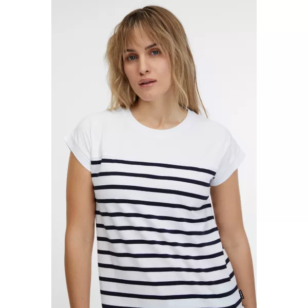  Damen-T-Shirt SAM 73 MERCEDES WT 909 WEIß 