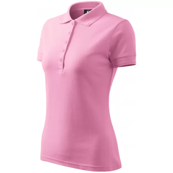  Damen-T-Shirt mit Kragen ALTISPORT NoPrint NP/ALW012 ROSA 