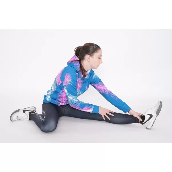  Hochwertiges Funktions-Sweatshirt für Damen ALTISPORT VOJ/ALW001MI01 PETROL/ROSA 