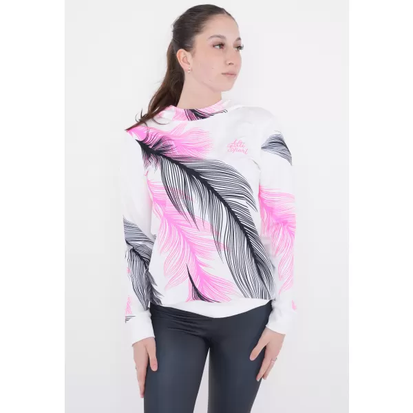 Hochwertiges Funktions-Sweatshirt für Damen ALTISPORT VOJ/ALW001MI01 WEIß 