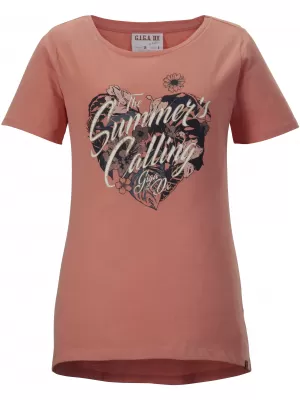 Damen-T-Shirt KILLTEC GS 97 41502-414 KORALLE