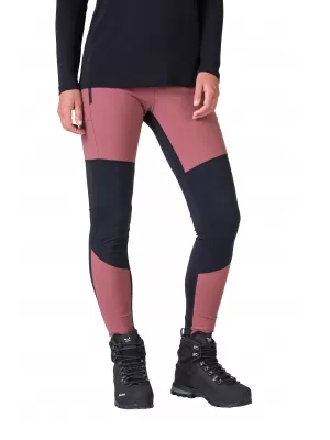 Outdoor-Leggings für Damen HANNAH ELISA PRO ANTHRAZIT/ROAN ROUGE