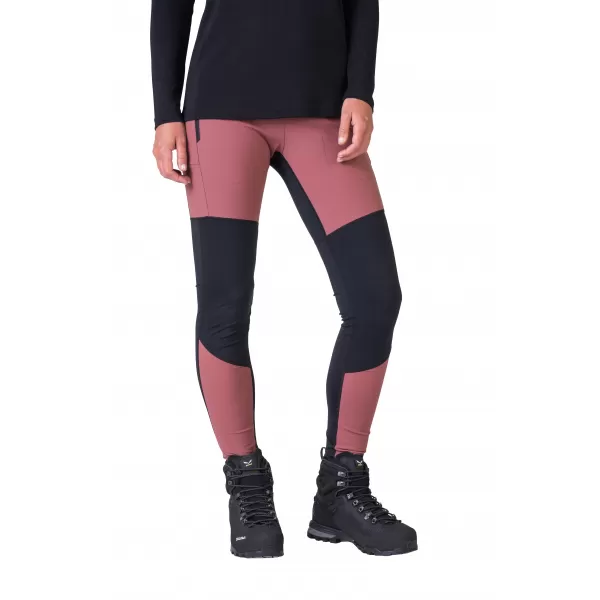  Outdoor-Leggings für Damen HANNAH ELISA PRO ANTHRAZIT/ROAN ROUGE 