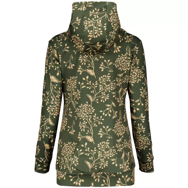  Hochwertiges Funktions-Sweatshirt für Damen ALTISPORT VOJ/ALW025MI01 MILITÄR 