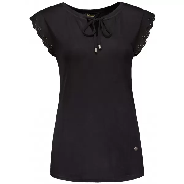  Damen-T-Shirt KIXMI SAPHIRA SCHWARZ 