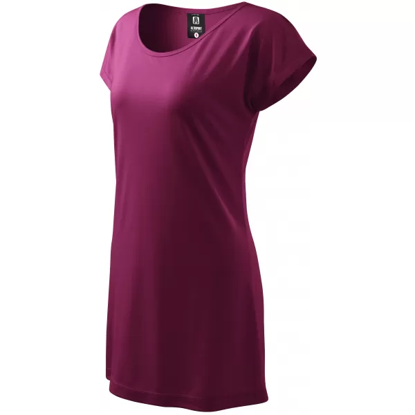  Langes T-Shirt für Damen ALTISPORT NoPrint NP/ALW321 FUCHSIE 