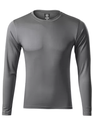Herren-Funktions-T-Shirt mit langen Ärmeln ALTISPORT NoPrint NP/ALM861 STAHLGRAU