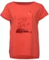 Damen-T-Shirt LOAP BAZALA CLW2440 ROT