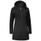 Softshell-Mantel für Damen ALTISPORT CIARA SCHWARZ
