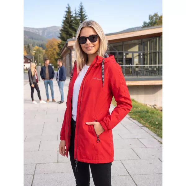 Damenjacke ALTISPORT CHELSIE ROT 
