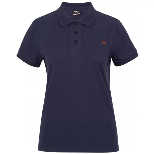  Damen-T-Shirt SAM 73 NADIA WT 915 DUNKELBLAU 