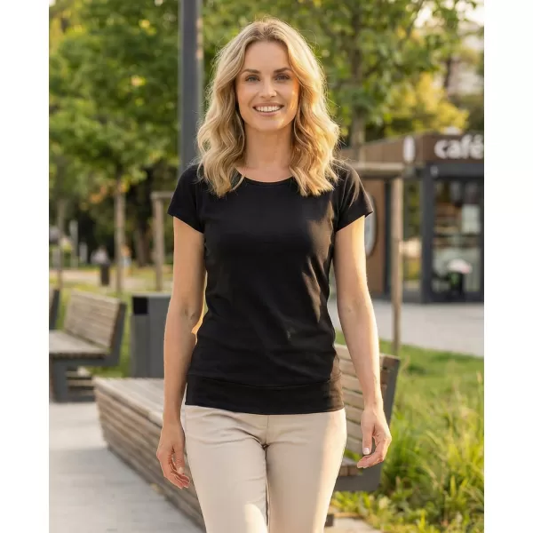  Damen-T-Shirt ALTISPORT NoPrint NP/ALW021 SCHWARZ 