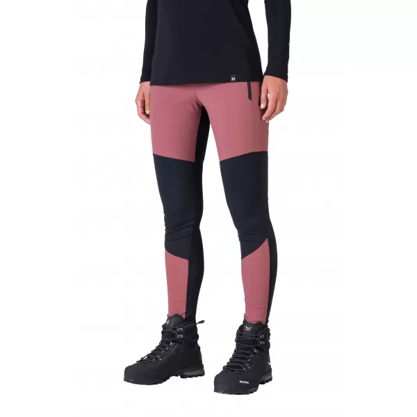  Outdoor-Leggings für Damen HANNAH ELISA PRO ANTHRAZIT/ROAN ROUGE 