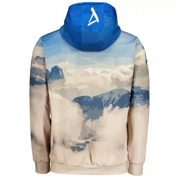  Hochwertiges Funktions-Sweatshirt für Herren ALTISPORT VOJ/ALM030MI01 BLAU 