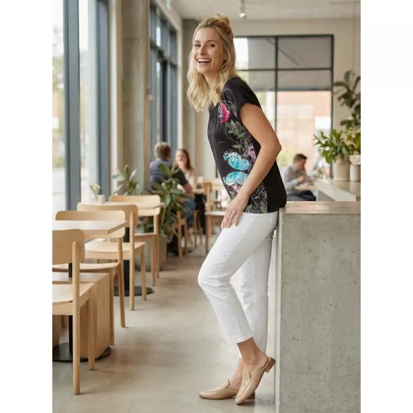  Damen-T-Shirt ALTISPORT CARINE SCHWARZ 