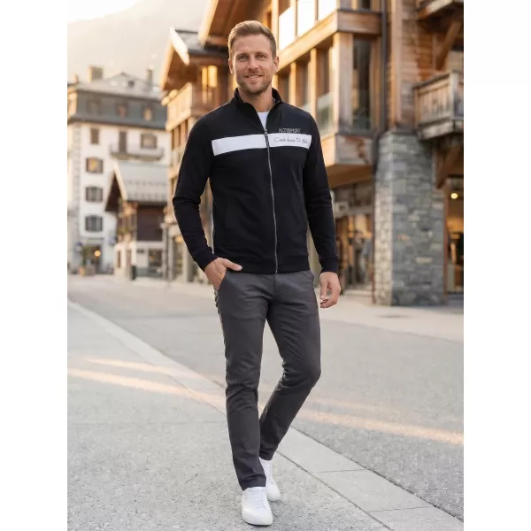  Herren-Sweatshirt ALTISPORT CORDEL SCHWARZ 