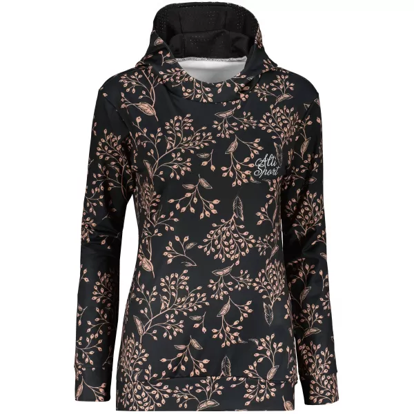  Hochwertiges Funktions-Sweatshirt für Damen ALTISPORT VOJ/ALW025MI01 SCHWARZ 