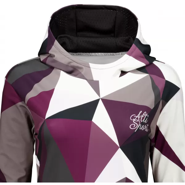  Hochwertiges Funktions-Sweatshirt für Damen ALTISPORT VOJ/ALW007MI01 LILA 