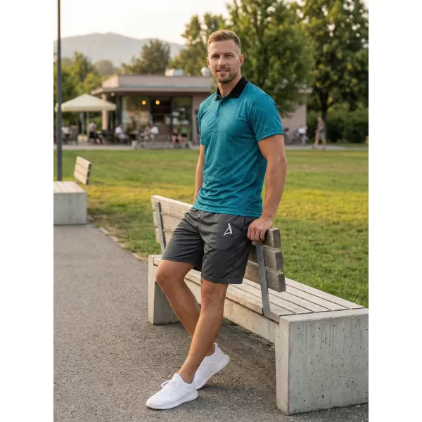  Hochwertige Funktionsshorts für Herren ALTISPORT VOJ/ALM013KRA01 GRAU 