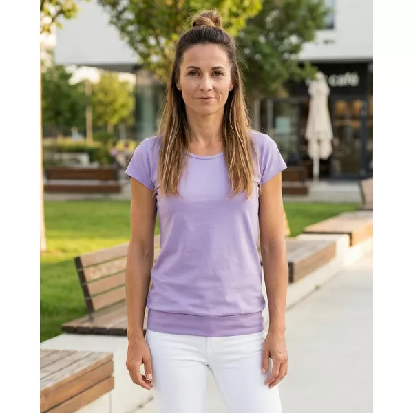  Damen-T-Shirt ALTISPORT NoPrint NP/ALW021 LAVENDEL 