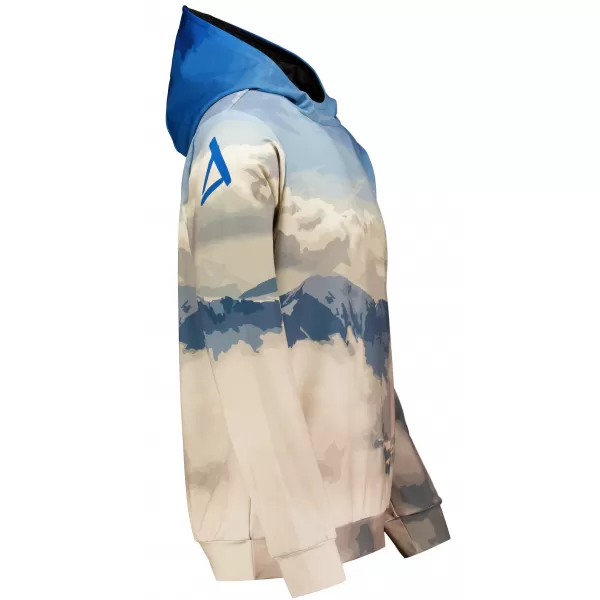  Hochwertiges Funktions-Sweatshirt für Herren ALTISPORT VOJ/ALM030MI01 BLAU 