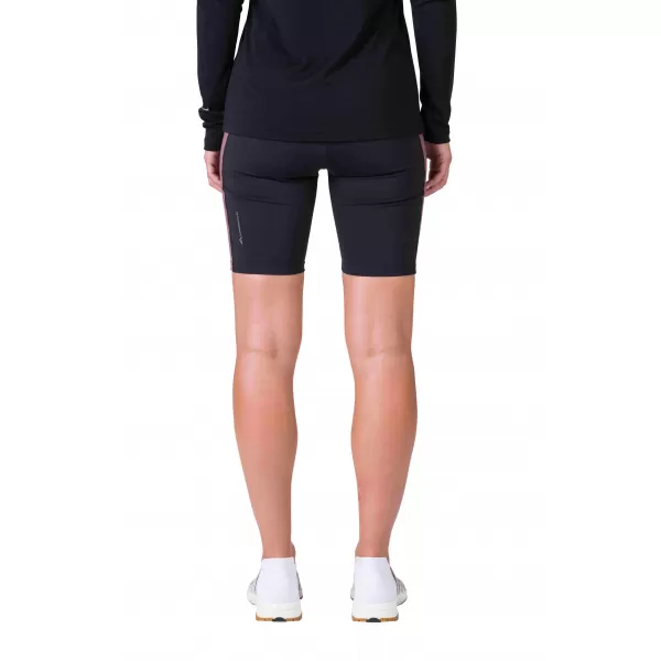  Kurze Leggings für Damen HANNAH LIS PRO ANTHRAZIT/ROAN ROUGE 
