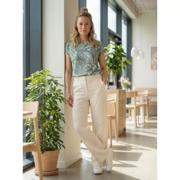  Damen-T-Shirt SAM 73 MARGARITA WT 903 GRÜNLICHES GRAU 
