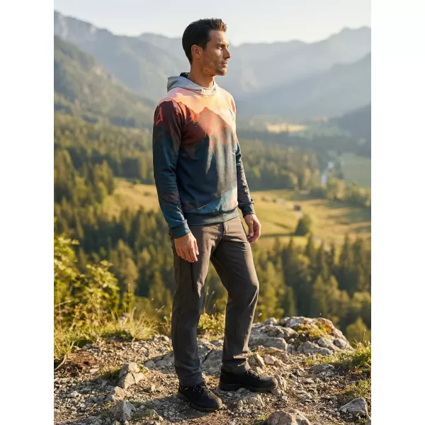  Hochwertiges Funktions-Sweatshirt für Herren ALTISPORT VOJ/ALM030MI01 ORANGE 